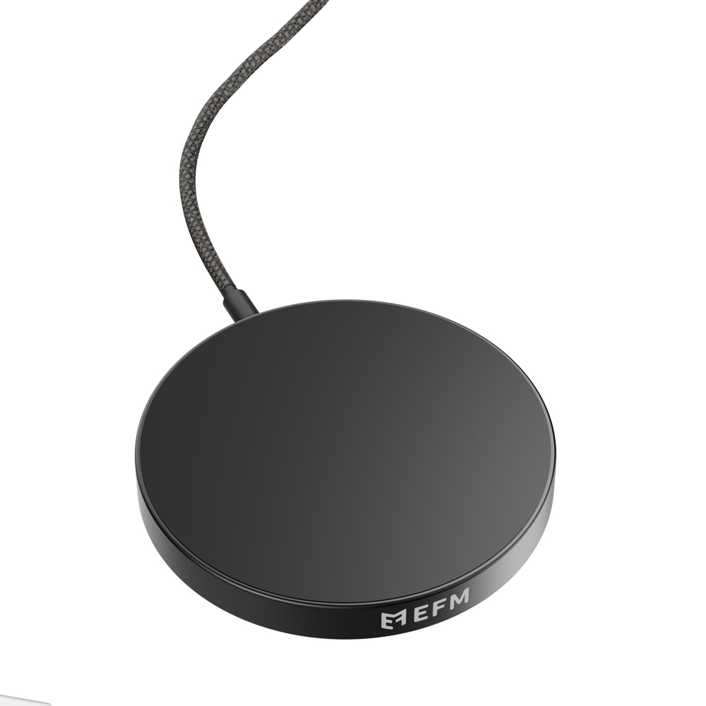 EFM 15W QI2 WIRELESS CHARGING PAD FOR FAST, RELIABLE POWER