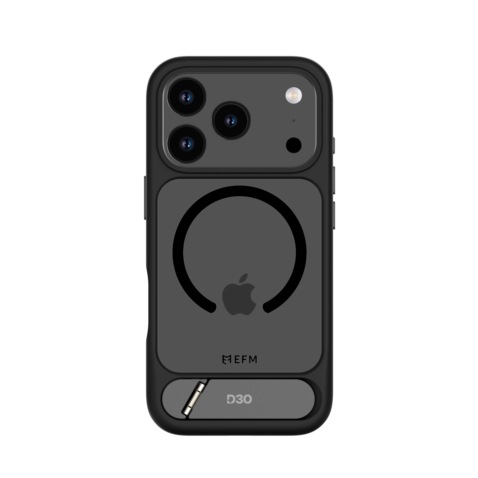 EFM ALTA D3O BIO CASE FOR IPHONE 17 PRO - BLACK PROTECTION