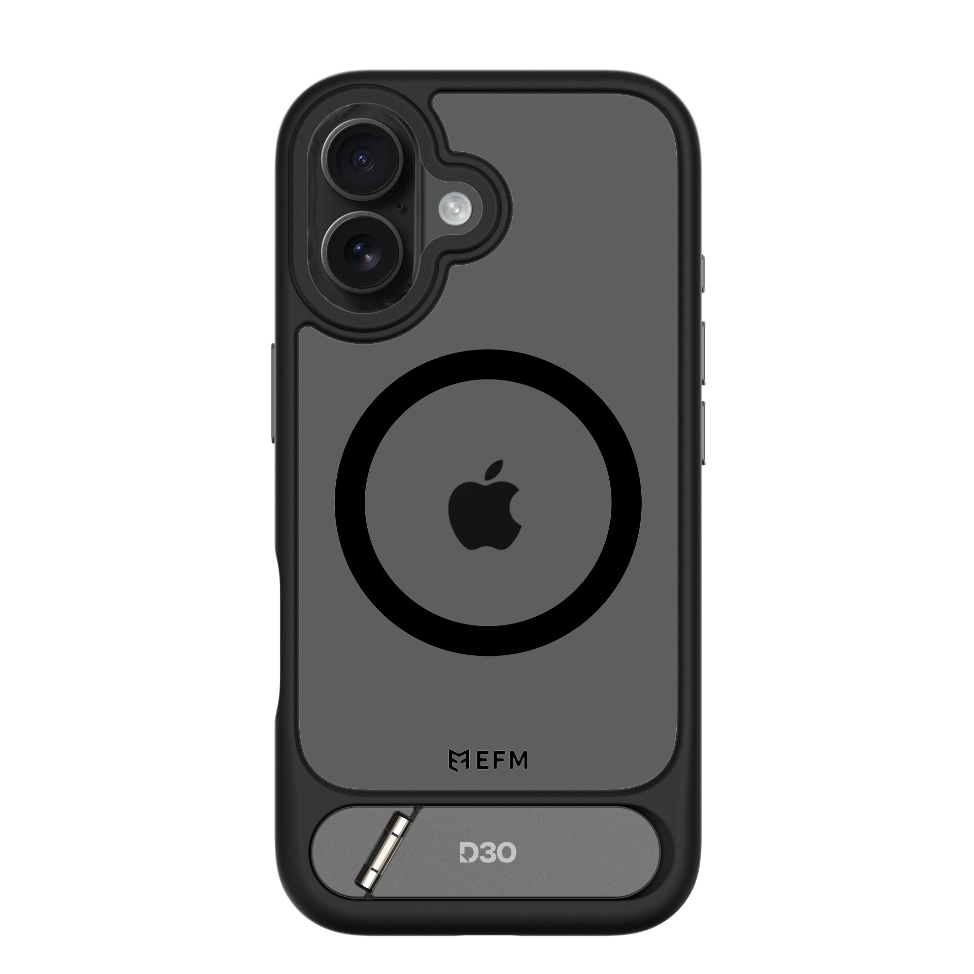 EFM ALTA IPHONE 17 CASE WITH D3O BIO - BLACK PROTECTION