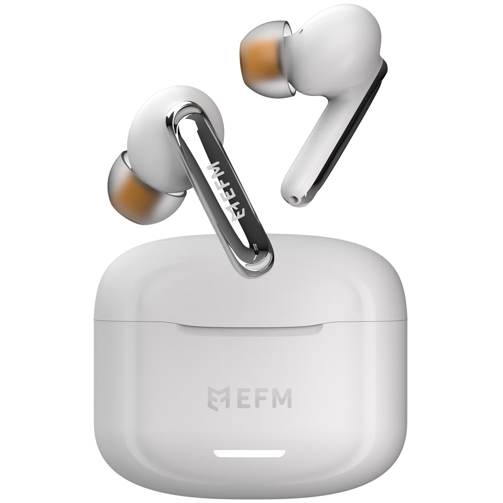 EFM NEW ORLEANS ANC WIRELESS EARBUDS - CRISP WHITE AUDIO