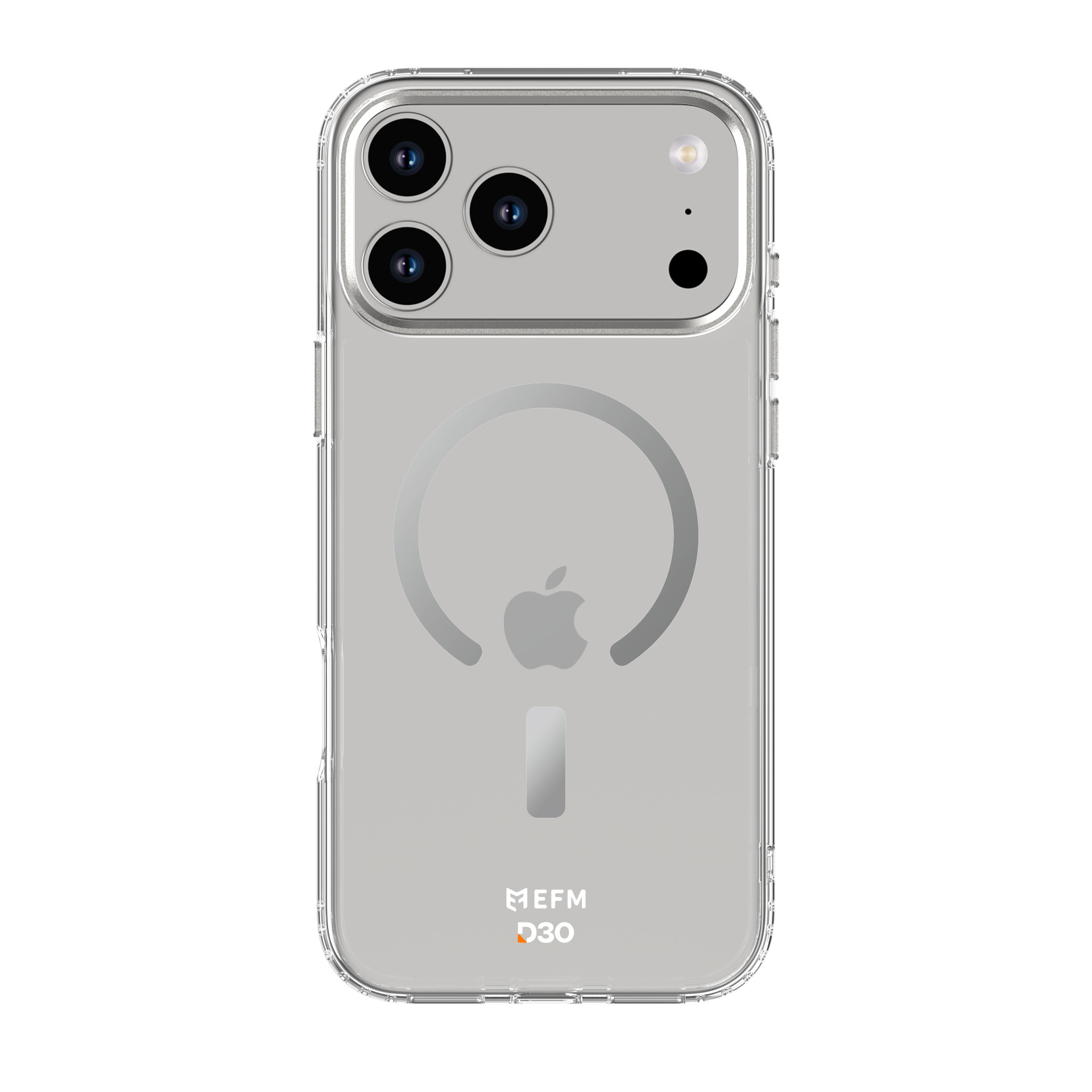 EFM VOLTA D3O BIO CASE FOR IPHONE 17 PRO MAX - CLEAR