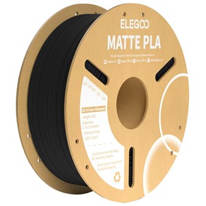 ELEGOO MATTE BLACK PLA FILAMENT 1.75MM 1KG FOR 3D PRINTING