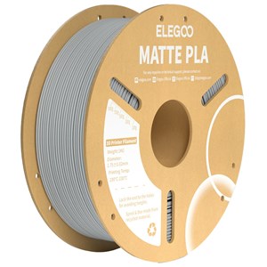 ELEGOO PLA MATTE SLATE GREY FILAMENT 1.75MM 1KG FOR 3D PRINTING