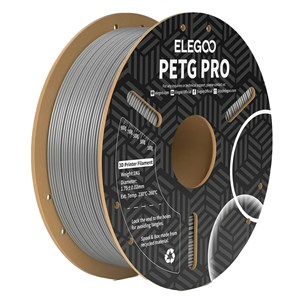 ELEGOO PETG PRO GREY 1.75MM FILAMENT 1KG FOR RELIABLE PRINTS