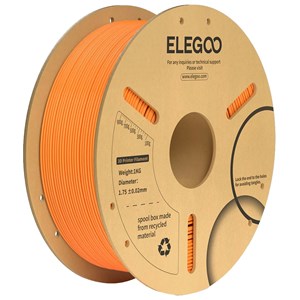 ELEGOO PLA+ ORANGE FILAMENT 1.75MM 1KG FOR RELIABLE 3D PRINTS