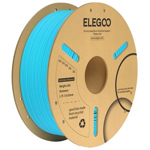 ELEGOO PLA+ SKY BLUE 1.75MM FILAMENT 1KG FOR 3D PRINTING