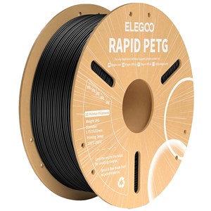 ELEGOO RAPID BLACK PETG 1.75MM 1KG 3D PRINTER FILAMENT