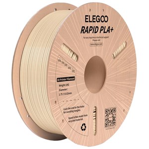ELEGOO RAPID PLA+ BEIGE 1.75MM FILAMENT 1KG FOR 3D PRINTING