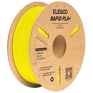ELEGOO RAPID PLA+ YELLOW FILAMENT 1.75MM 1KG FOR 3D PRINTING