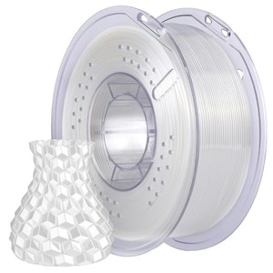 ELEGOO SILK WHITE PLA FILAMENT 1.75MM 1KG FOR STUNNING PRINTS