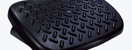 UNKNOWN MANUFACTURER ERGONOMIC FOOTREST WITH MASSAGE SURFACE FOR OFFICE COMFORT