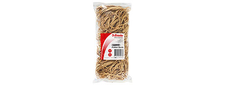 ESSELTE SIZE 35 SUPERIOR RUBBER BANDS - 500G BAG
