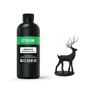 ESUN BLACK 500G PLA RESIN FOR RELIABLE 3D PRINTING