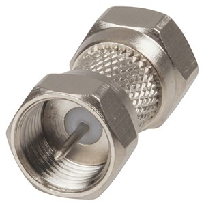 F59 ADAPTOR MALE-MALE: RELIABLE COAXIAL CABLE CONNECTOR