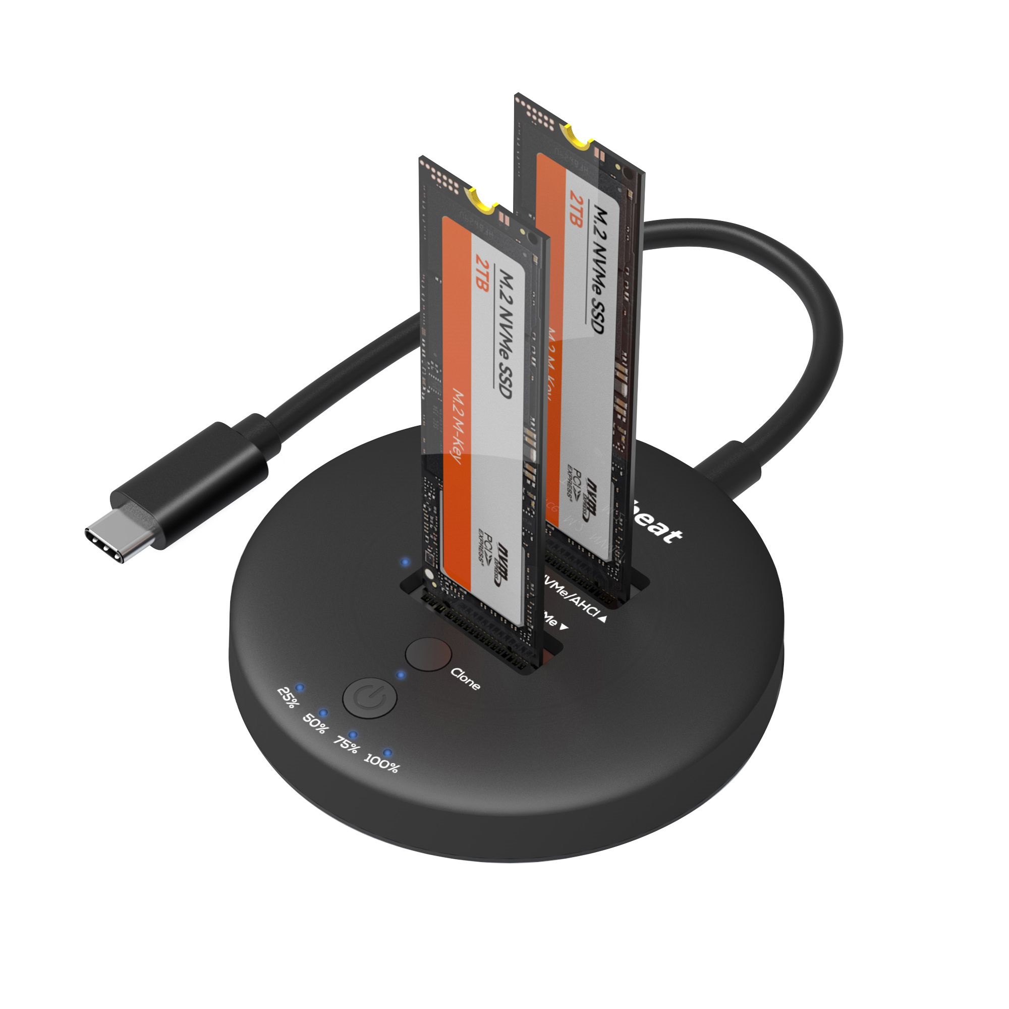 MBEAT M.2 NVME SSD ENCLOSURE FOR FAST DATA TRANSFER