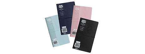 SPIRAX FLEXIBLE STITCHBOUND JOURNAL - DOTTED LINES, ASSORTED COLOURS