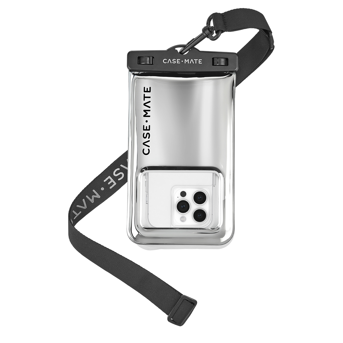 CASE-MATE WATERPROOF FLOATING POUCH - SILVER CHROME PROTECTION