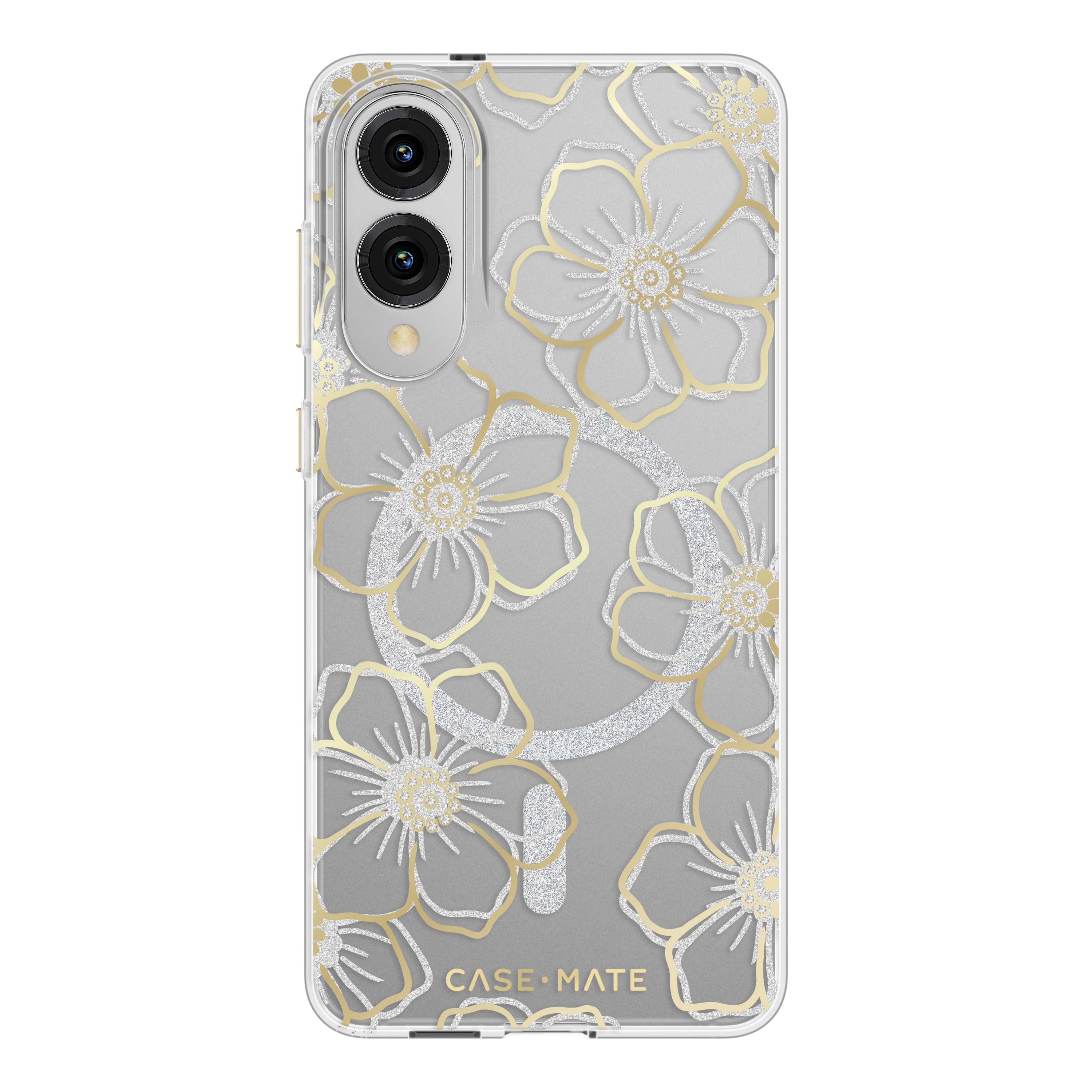 CASE-MATE FLORAL GEMS GOLD CASE FOR SAMSUNG GALAXY S25 EDGE