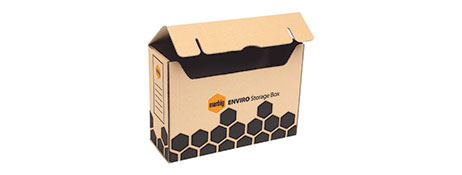 UNSPECIFIED MANUFACTURER DURABLE FOOLSCAP DOCUMENT STORAGE BOX - SPACE SAVING FILING