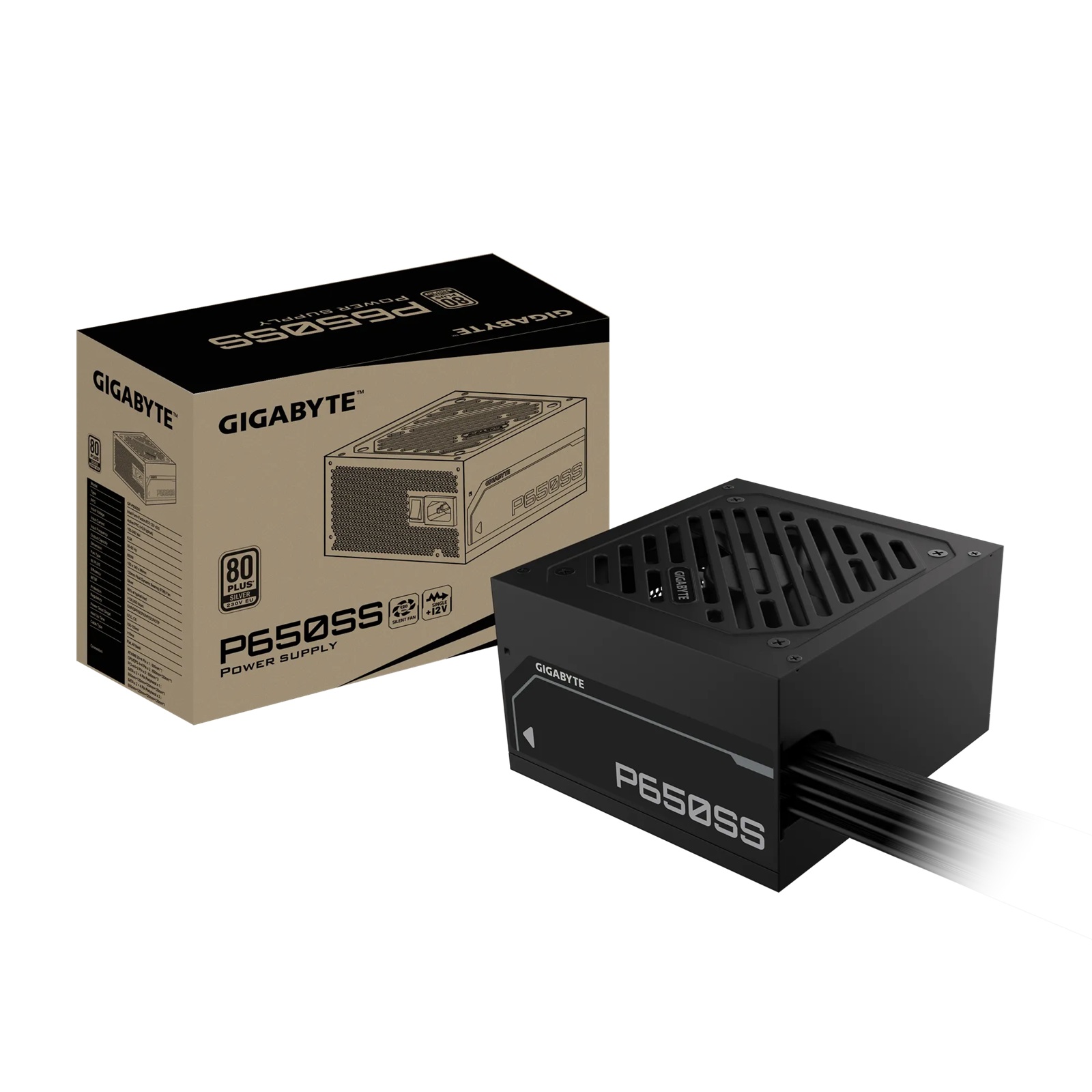 GIGABYTE P650SS 650W 80+ GOLD POWER SUPPLY UNIT
