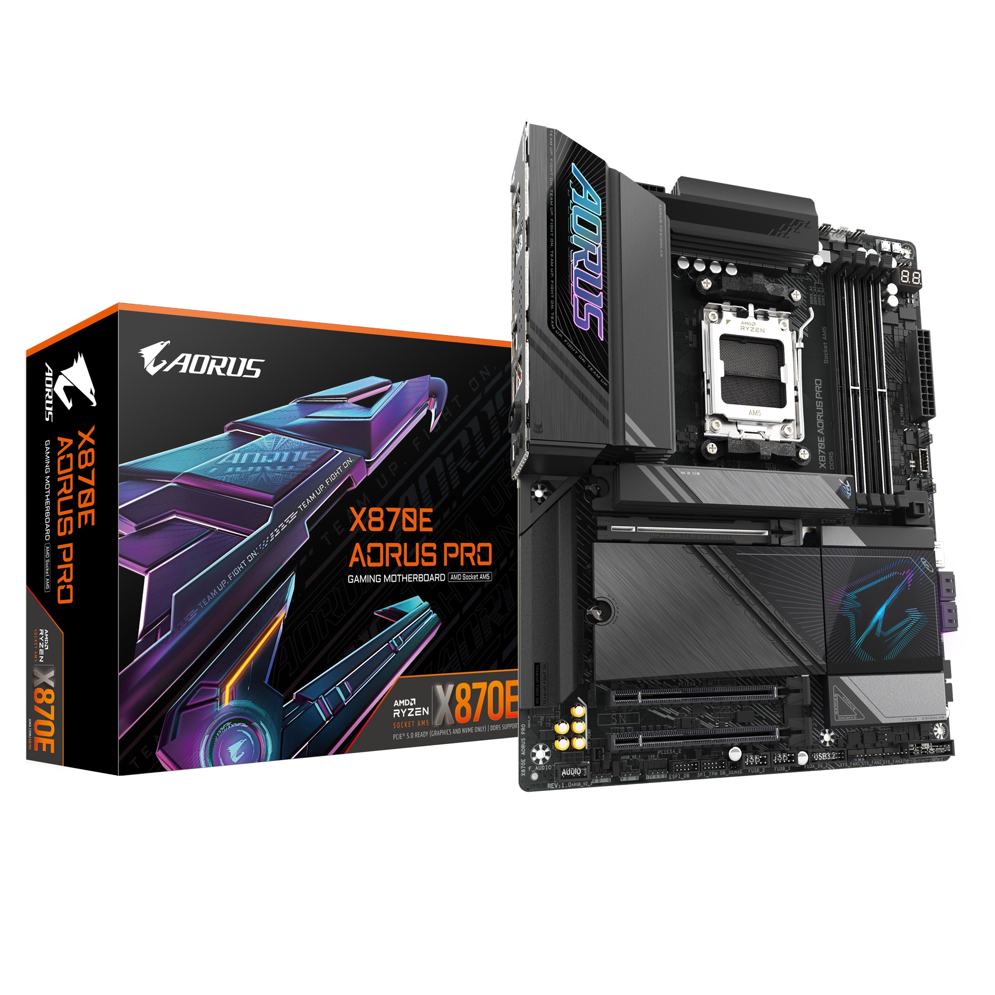 GIGABYTE AORUS PRO X870E MOTHERBOARD FOR HIGH-END BUILDS