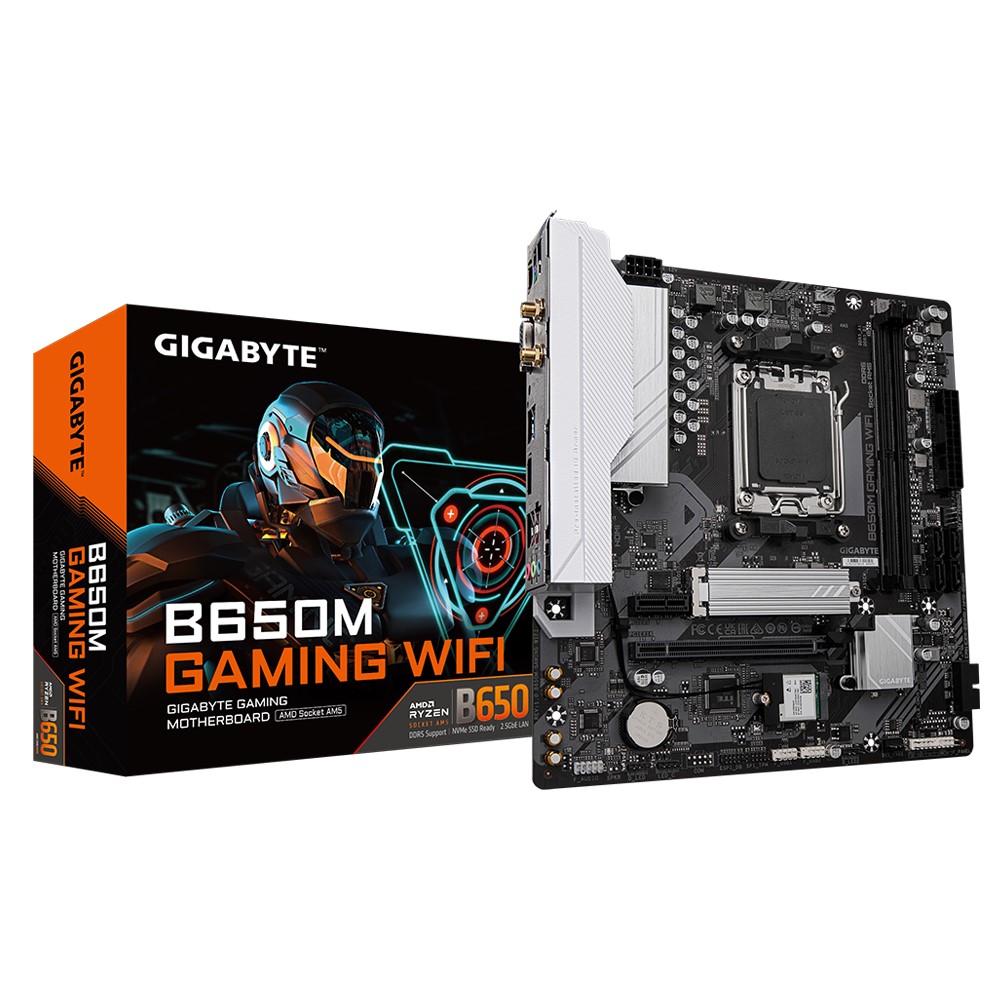 GIGABYTE B650M GAMING WIFI MOTHERBOARD FOR AMD RYZEN