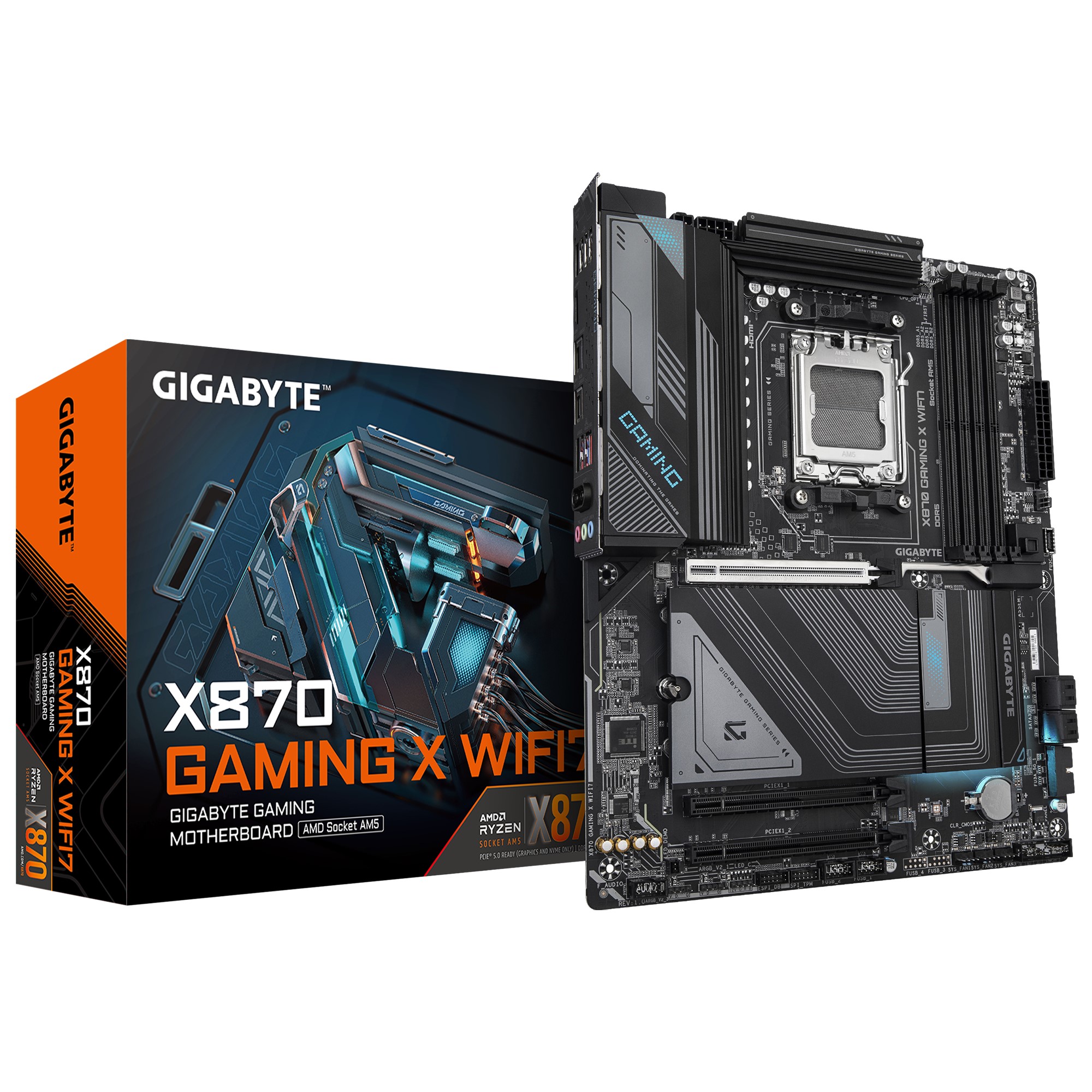 GIGABYTE X870 GAMING X WIFI 7 MOTHERBOARD FOR ULTIMATE PERFORMANCE