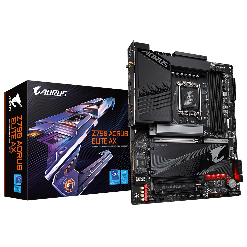 GIGABYTE Z790 AORUS ELITE AX MOTHERBOARD FOR HIGH-SPEED PERFORMANCE