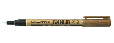 UNSPECIFIED MANUFACTURER GOLD PERMANENT MARKER - FADE PROOF & FAST DRYING INK