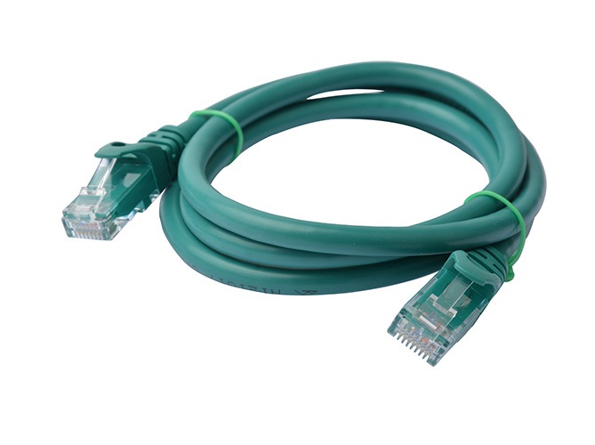 8WARE 1M CAT6 UTP NETWORK CABLE - GREEN FOR EASY ID