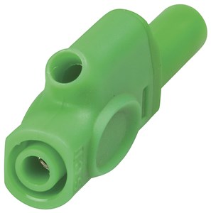 UNSPECIFIED MANUFACTURER GREEN 4MM INSULATED BANANA PLUGS FOR TEST EQUIPMENT