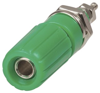 UNSPECIFIED MANUFACTURER GREEN DELUXE BINDING POST WITH BANANA SOCKET FOR AUDIO