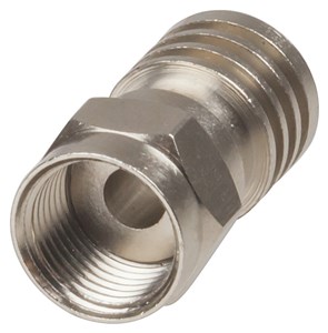 UNSPECIFIED MANUFACTURER (AS USED BY CABLE TV INSTALLERS) HEAVY DUTY INTEGRAL CRIMP F59 PLUG FOR RG59 CABLE