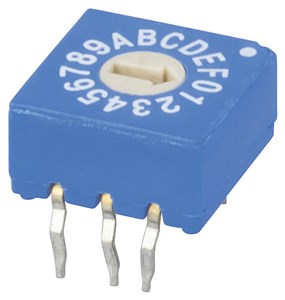 GENERIC/COMPONENT MANUFACTURER BINARY CODED DIL ROTARY SWITCHES - HEX LOGIC CONTROL