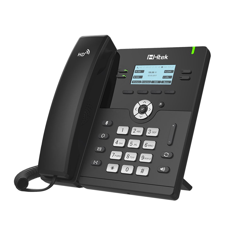 HTEK UC912E 12-LINE IP PHONE FOR BUSINESS COMMUNICATIONS