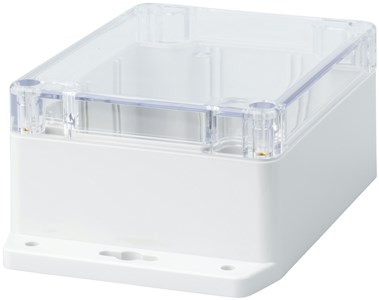 UNSPECIFIED MANUFACTURER IP65 POLYCARBONATE ENCLOSURE WITH FLANGE 115X90X55MM