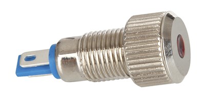 GENERIC COMPONENT IP67 12V CHROME LED BEZEL WITH RED LIGHT INDICATOR