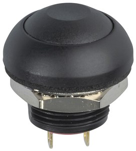 UNSPECIFIED MANUFACTURER DURABLE IP67 DOME PUSHBUTTON SWITCH - BLACK FOR RELIABLE CONTROL