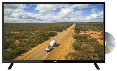JVC 32" HD TRAVELLER TV WITH DVD PLAYER FOR CARAVAN
