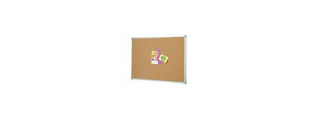 QUARTET 1800X1200MM ALUMINIUM FRAME CORKBOARD