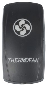 UNSPECIFIED MANUFACTURER LASER ETCHED THERMOFAN COVER FOR SPDT ROCKER SWITCH