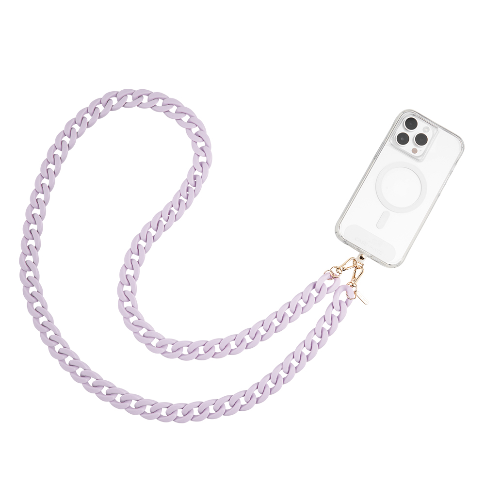 CASE-MATE UNIVERSAL LAVENDER PHONE CROSSBODY CHAIN STRAP