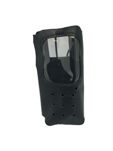 GENERIC/ACCESSORY MANUFACTURER LEATHER POUCH FOR DC-1065/DC-1096 TRANSCEIVERS - BELT MOUNT