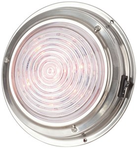 GENERIC/OEM (ASSUMING NO SPECIFIC BRAND PROVIDED) BRIGHT LED DOME LIGHT FOR CARAVAN & BOAT CABINS
