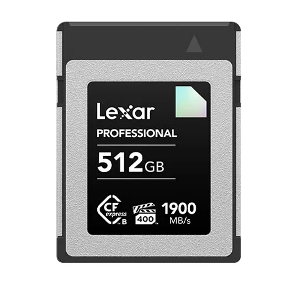 LEXAR 512GB HIGH-SPEED SDXC CARD FOR PRO CAMERAS
