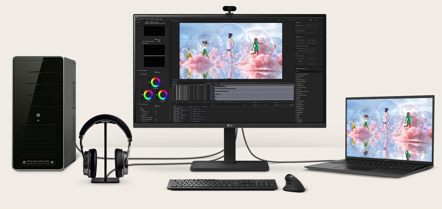 LG 27" 4K UHD MONITOR FOR CRISP VISUALS