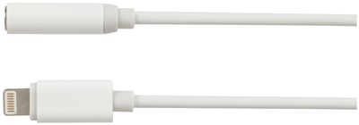 GENERIC/UNSPECIFIED MANUFACTURER 3.5MM AUDIO SOCKET TO LIGHTNING ADAPTOR CABLE FOR APPLE DEVICES