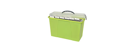 CRYSTALFILE LIME SUSPENSION FILE CARRY CASE - 18L DOCUMENT STORAGE