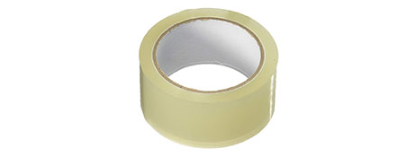MARBIG PROFESSIONAL LOW NOISE CLEAR PACKING TAPE - 6 PACK FOR SECURE SHIPPING