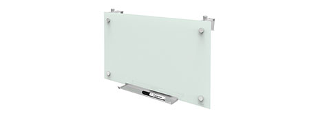 UNKNOWN MANUFACTURER PERSONAL MAGNETIC GLASS DRY-ERASE BOARD FOR CUBICLES